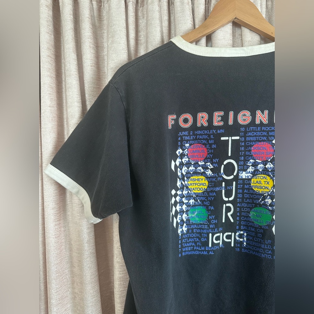 Rare 1999 Foreigner Rev on the Redline Concert Tee - One Size - Vintage